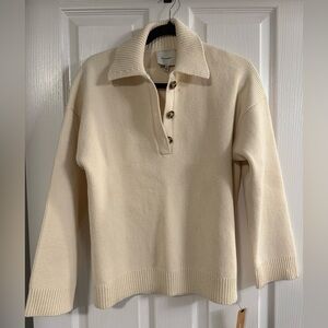 Reformation Brooklyn Organic Cotton Sweater